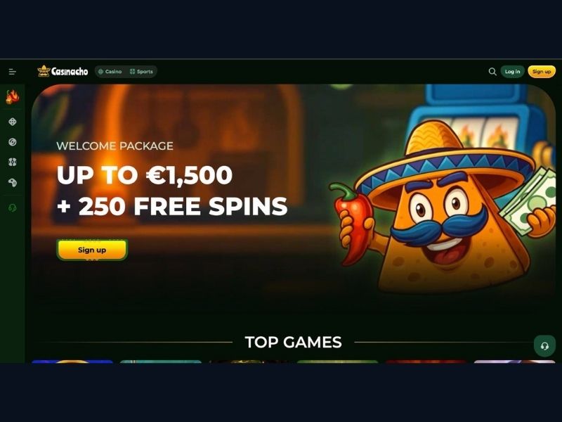 Casinacho Casino (Nacho Casino) for Canadian players: how the platform presents, how to navigate the catalogue and what a typical session looks like