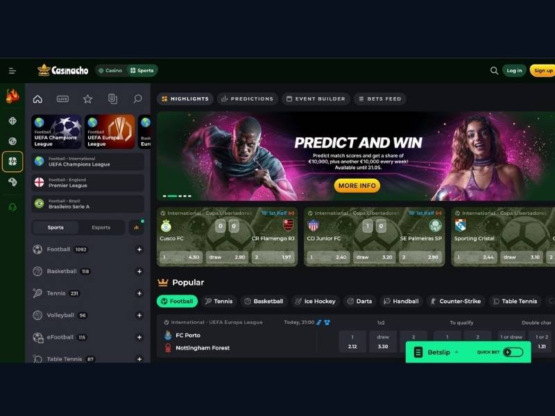 The cashback as weekly rhythm at Casinacho Casino Nacho Casino for Canada
